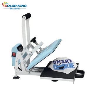 CH2122-2 热转印机小型手动手调压力Transfer printing machine直压烫画机