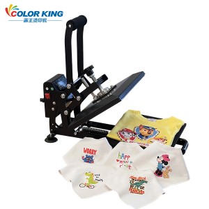 CH2122-2 热转印机小型手动手调压力Transfer printing machine直压烫画机