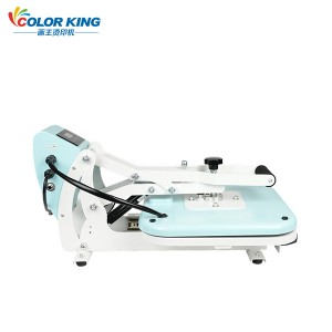CH2518 服装印花设备38*38可抽拉底板热转印半自动热压手动烫画机跨境